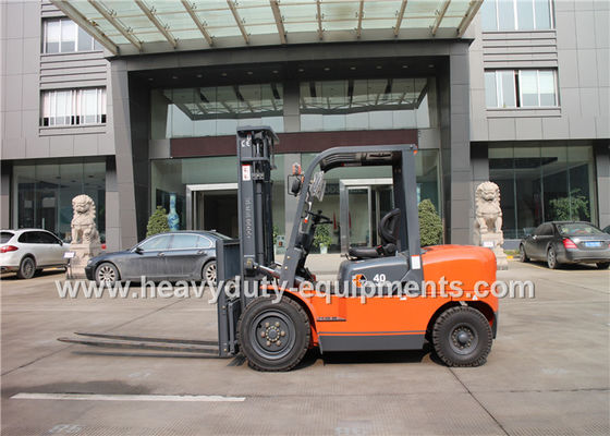 Cina Sinomtp FD40 diesel forklift with Rated load capacity 4000kg and LUOTUO engine pemasok