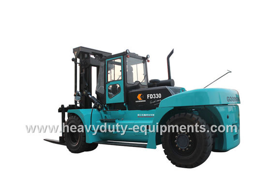 Cina Sinomtp FD280 diesel forklift with Rated load capacity 28000kg and CE certificate pemasok