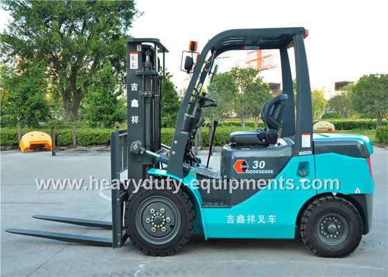 Cina 3500kg FD35 Industrial Forklift Truck Diesel Power Source 1070×125×45mm pemasok