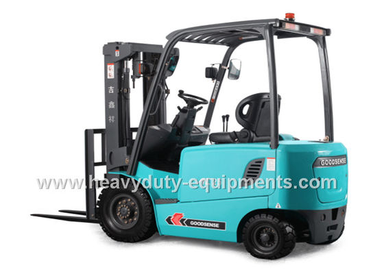 Cina LCD Instrument Forklift Lift Truck Battery Powered Steering Axle 2500Kg Loading Capacity pemasok