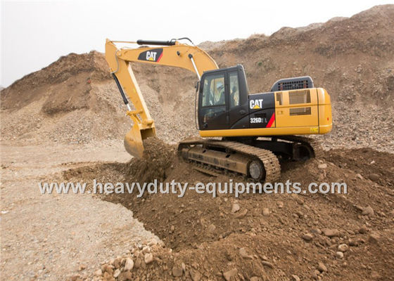 Cina Caterpillar excavator equipped with mechanical suspension seat in standard Cab pemasok