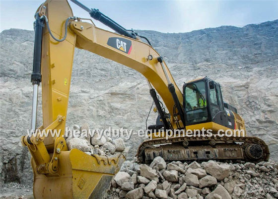Cina Caterpillar Hydraulic Excavator Heavy Equipment , 5.8Km / H Excavation Equipment pemasok