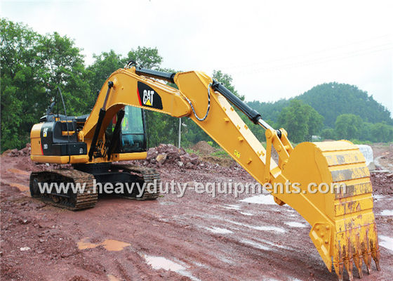 Cina Cat C7.1 Engine Hydraulic Crawler Excavator 6720mm Max Digging Depth pemasok