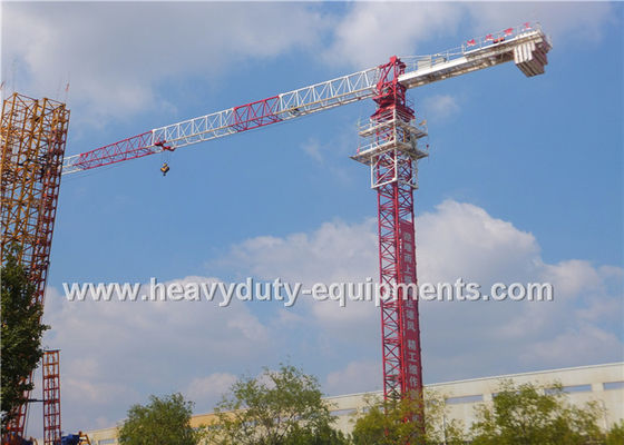 Cina Residential Buildings Horizontal Electric Tower Crane Jib Frame 3.1T Tip Load pemasok