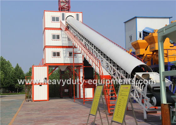 Cina Hongda HZS/HLS60 of Concrete Mixing Plants equipped with Discharging Height 3.8m pemasok