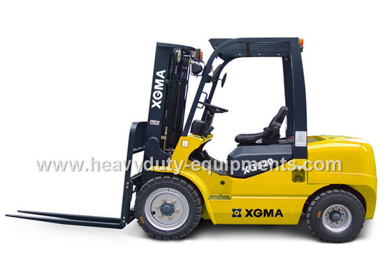 Cina 2000 Kg Loading Industrial Forklift Truck 1650L Wheel Base With High Air Inflow Silencing pemasok