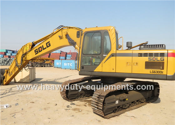 Cina 30tons SDLG Hydraulic Excavator LG6300E with 1.3m3 bucket and Volvo technology pemasok