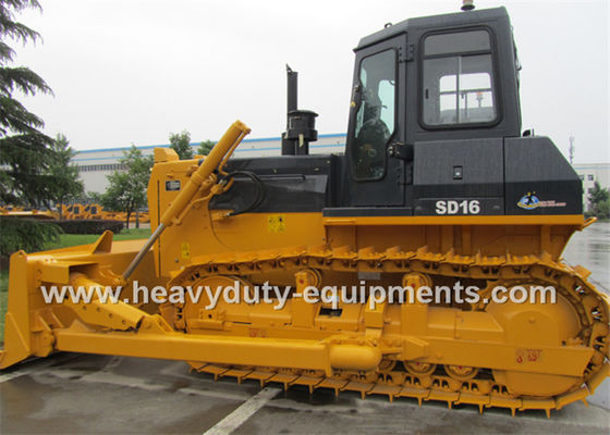 Cina 3860mm Power Angle Blade Construction Bulldozer 17.44T With Sealed Shock Absorbing Cabin pemasok