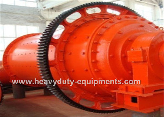 Cina Construction Mining Equipment Grid Ball Mill 2.28m3 Volume 3.96t Ball Load pemasok