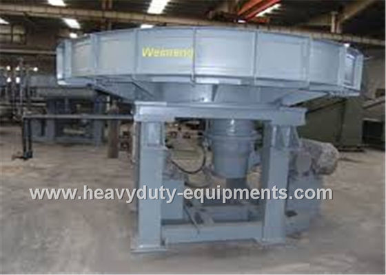 Cina 0.55Kw Motor Continuous Mining Equipment Rotary Disc Feeder 8.0T / H For Powder Material pemasok