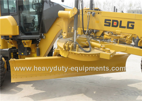 Cina Mechanical Road Construction Equipment SDLG Motor Grader Front Blade With FOPS / ROPS Cab pemasok