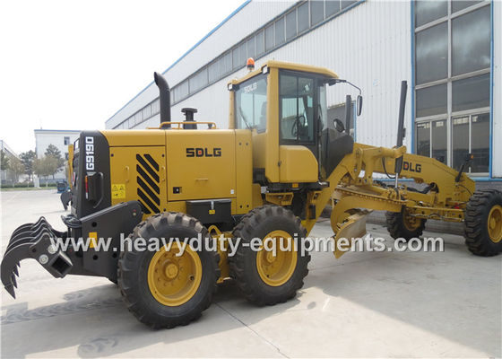 Cina 16 Tons Road Construction Safety Equipment Front Blade Motor Grader With 1626mm Cutter pemasok