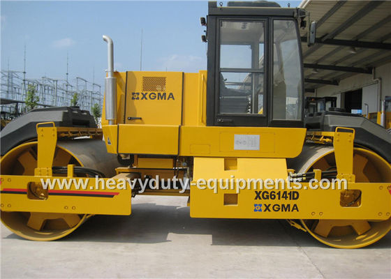 Cina XGMA road roller XG6141D type with 1400kg operating weight for compacting pemasok