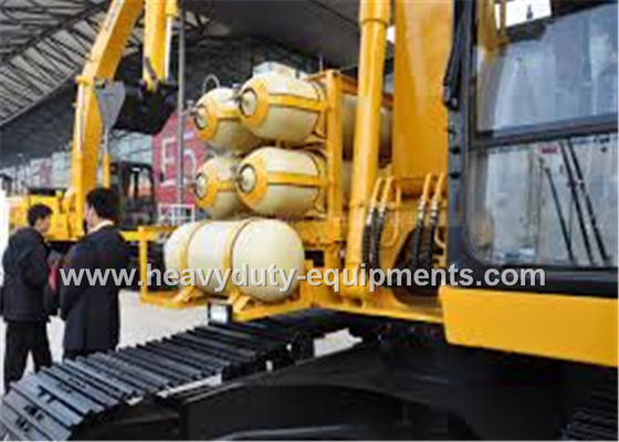 Cina XGMA XG822CNG / LNG Crawler hydraulic excavator with engine ShangChai pemasok