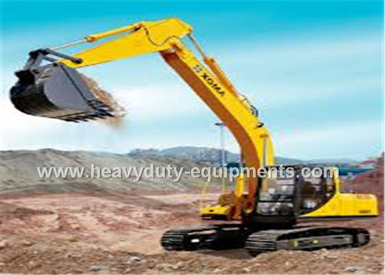 Cina Pilot operation Hydraulic Crawler Excavator 0.85m3 bucket 9875mm Max digging radius pemasok