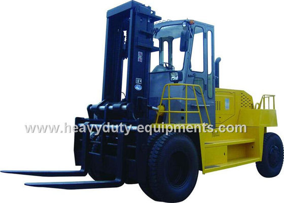 Cina 12 Ton Forklift Loading Truck 2890mm Wheelbase For Short Distance Transportation pemasok