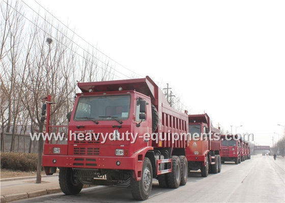 Cina China HOWO 6x4 Mining dump / Tipper Truck 6 by 4 driving model EURO2 Emission pemasok