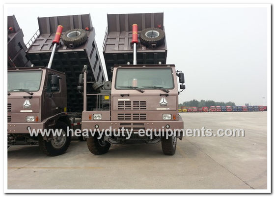 Cina 70 Tons Sinotruk HOWO 420hp  Mining Dump Truck with high strength steel  cargo body pemasok