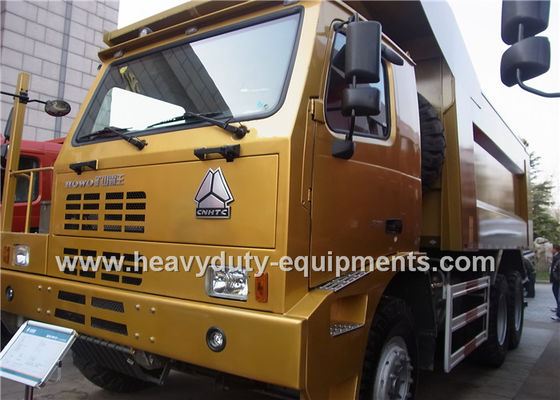 Cina heavy loading HOWO dump Truck with Chassis with WABCO System / Strengthen Bumper pemasok
