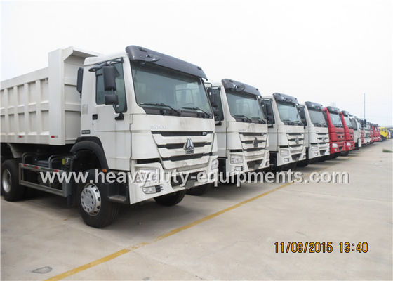 Cina HOWO chinese strong mine dump truck 336hp 6x4 / 8x4 with Q345 Steel cargo body pemasok
