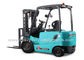 LCD Instrument Forklift Lift Truck Battery Powered Steering Axle 2500Kg Loading Capacity pemasok