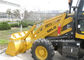 SDLG B877 8.4 Tons Backhoe Loader Machinery For Road Construction 0.18M3 Digger Bucket pemasok