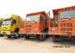 6x4 mining dump truck with HW7D cab and reinforce frame ISO / CCC Approved pemasok