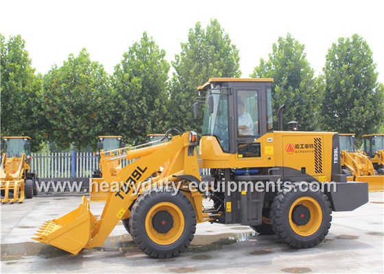 Cina Hydraulic Pilot Control Small Front Loader 1.8 Tons With 280 Torque Converter pemasok