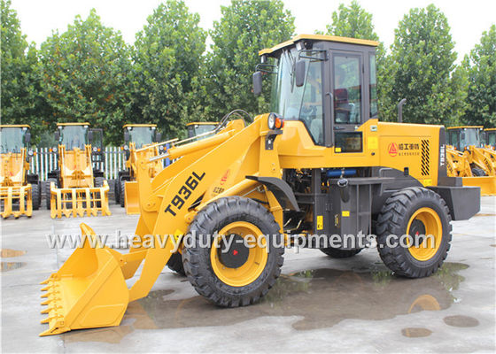 Cina T936L Small Wheel Loader Quick Coupler Grapple Above Clamp Or Multipurpose Bucket 1m3 pemasok