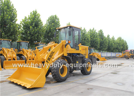 Cina 1.6 Ton New Model Wheel Loader T930L Luxury Cabin With Air Condition Yellow Color pemasok