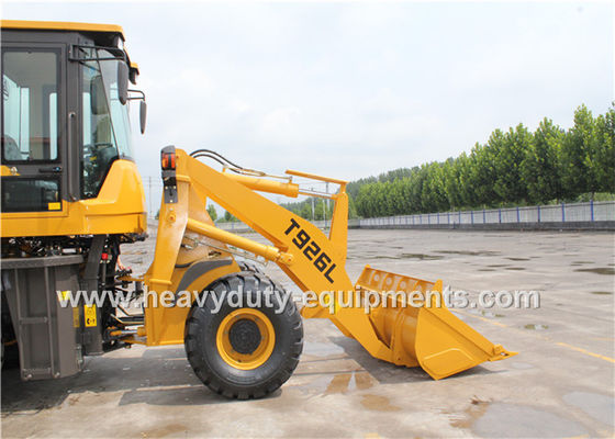 Cina T926L SINOMTP Mini Wheel Loader With 0.5-0.7m3 Bucket 1 Ton Loading Capacity pemasok