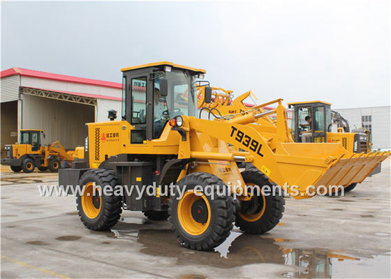 Cina Hydraulic Pilot Control Front Loader Equipment T939L Air Brake With Quick Hitch Attachments pemasok