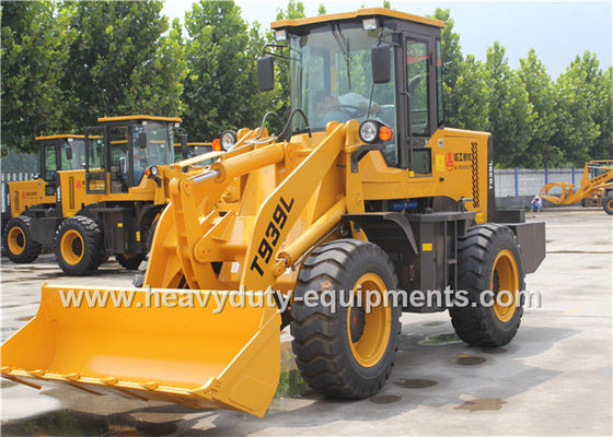 Cina Front End Wheel Loader T939L With attachment as Snow Blade For Cold Weather Use pemasok