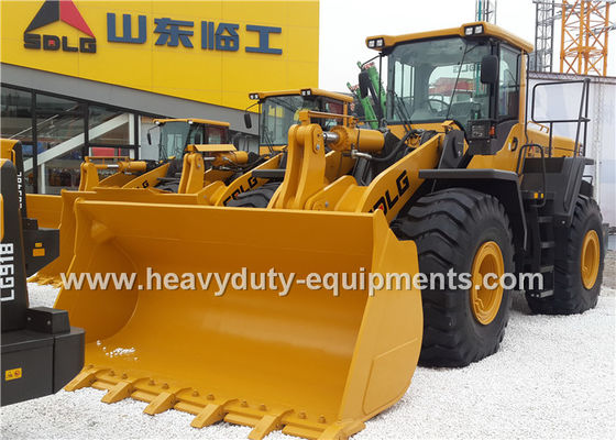 Cina Mining 7 Ton SDLG Construction Equipment Dual Brake Pedall With 4.2m3 GP bucket pemasok