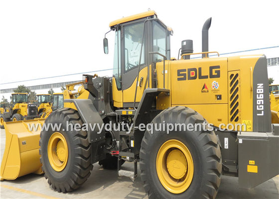 Cina SDLG L968F Wheel Loader with 6t Loading Capacity 3.0-5.5m3 Rock Bucket with VOLVO Technology pemasok