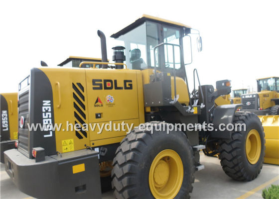 Cina LG953N wheel loader with weichai WD10G220E23 polit control with 5 tons loading capacity pemasok