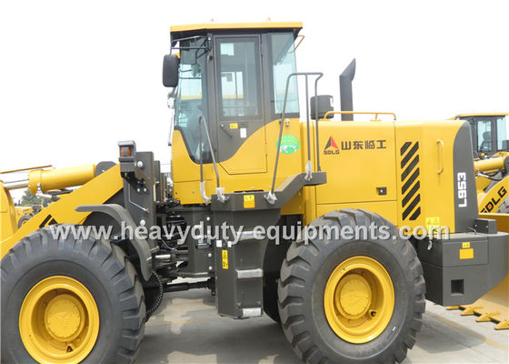 Cina SDLG LG953 wheel loader with anti adhesive bucket 2.8m3 or coal dozer for optional pemasok
