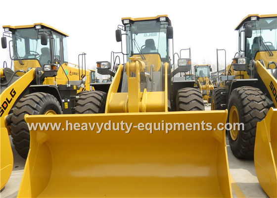 Cina SDLG wheel loader LG953 five tons loading capacity with rock bucket 2.4m3 pemasok