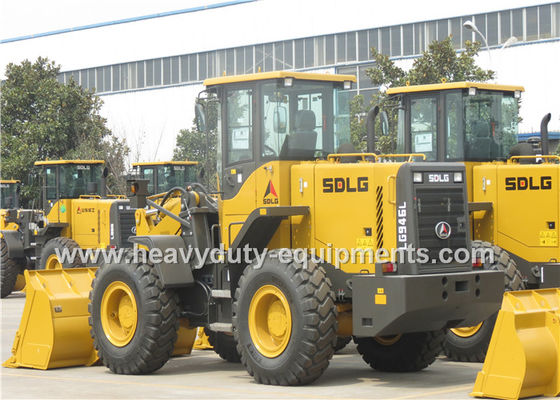 Cina SDLG Front End Loader LG946L With 2m3 Rock Bucket Pilot Control For Quarry and Crushing Plant pemasok