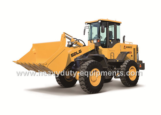 Cina 2869mm Dumping Height Wheeled Front End Loader With Turbo Charge In Volvo Technique pemasok