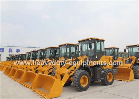 Cina Lingong LG918 wheel loader with multipurpose bucket to shovel in volvo technique pemasok