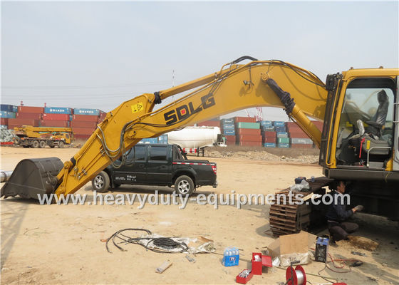 Cina SDLG Excavator LG6400E with SDLG SD 130A Engine Max Digging Depth 6850 mm pemasok