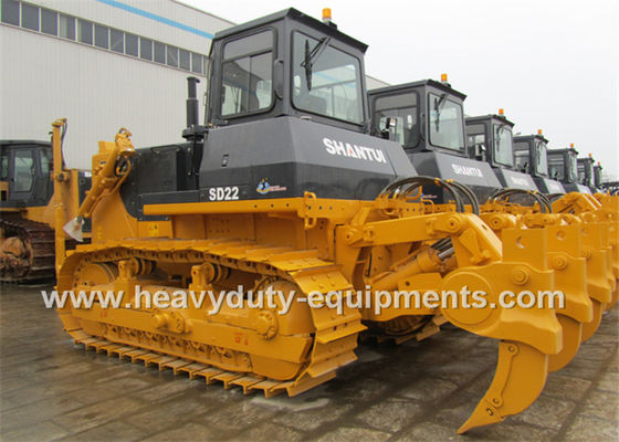 Cina Shantui bulldozer SD22 equipped with a hexahedron damping cabin in wide visibility pemasok