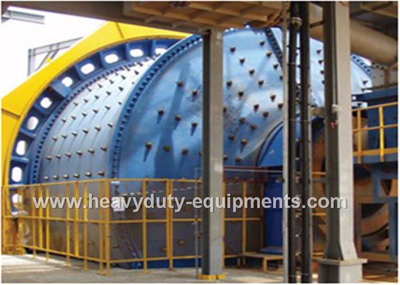 Cina Automated Industrial Mining Equipment Autogenous Grinding Mill Stable Particle 350mm Feed pemasok