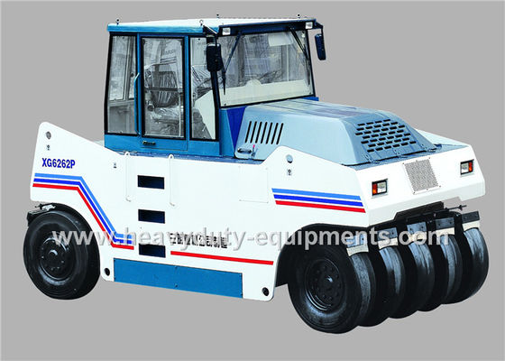 Cina XG6262P Tyres Road Roller with Dongfeng Cummins trubocharged diesel enginem reliable pemasok