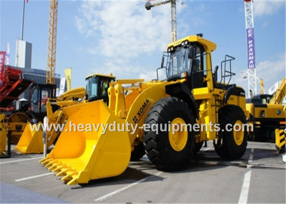 Cina Pilot Control 8 Ton Front End Shovel Loader 28.4t Operating weight with ZF transmission pemasok