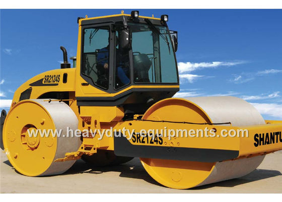 Cina Shantui SR2124S triple drum static road roller with min.operating weight 21000kg pemasok