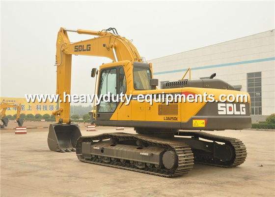 Cina LINGONG hydraulic excavator LG6250E with hydraulic drive and 1 m3 and VOLVO techinique pemasok
