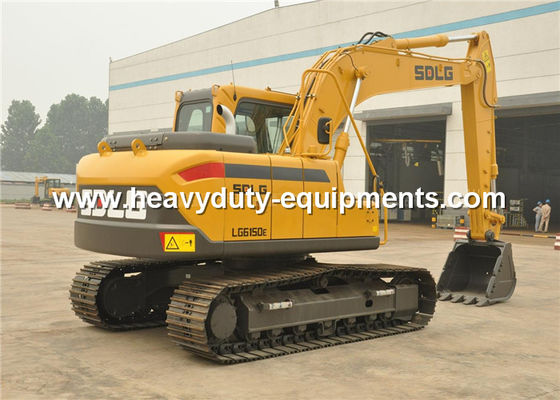 Cina hydraulic excavator LG6150E with standard cabin and VECU with GPS in volvo technique pemasok