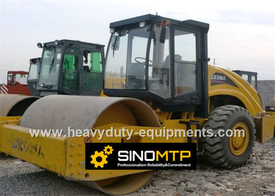 Cina XG6184M single drum road roller with streamline engine hood can be fully opened making repair and maintenance convenient pemasok